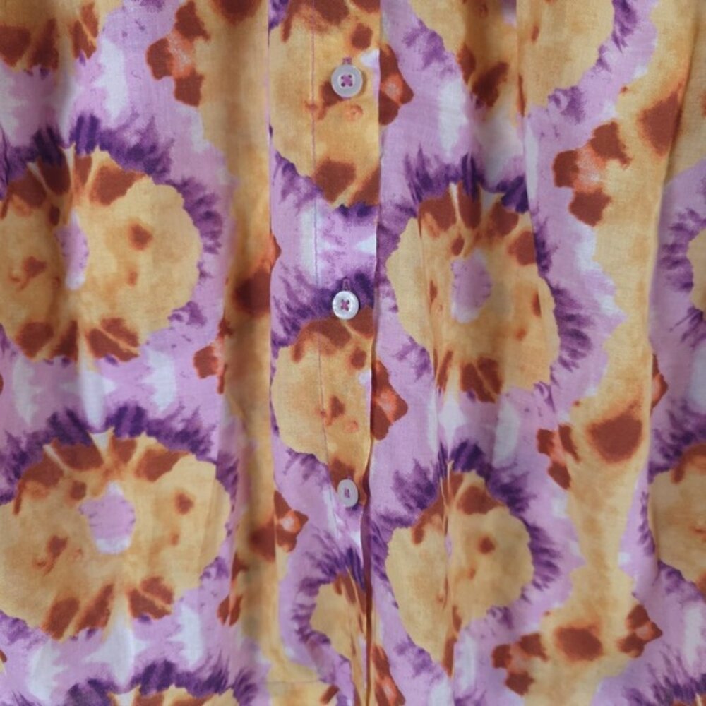 Nwt Elie. Elie Tahari Abstract Print Button Up Co… - image 8